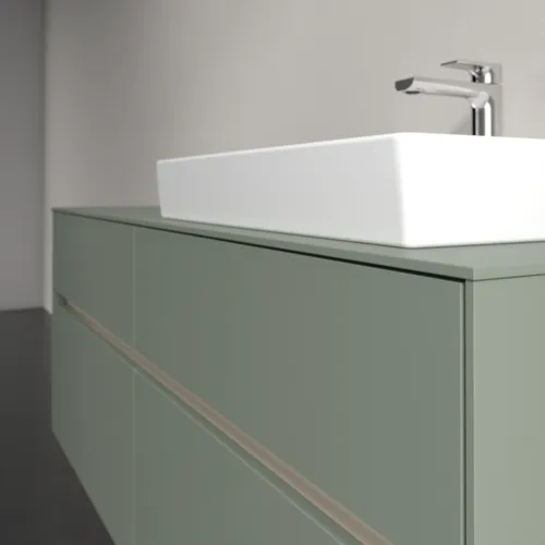 Bild von VILLEROY BOCH Collaro Waschbeckenunterschrank, 4 Auszüge, 1400 x 548 x 500 mm, Soft Green / Soft Green #C08600AF