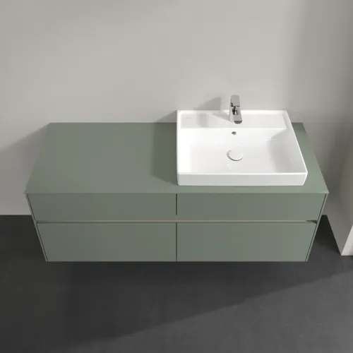 Bild von VILLEROY BOCH Collaro Waschbeckenunterschrank, 4 Auszüge, 1400 x 548 x 500 mm, Soft Green / Soft Green #C08600AF
