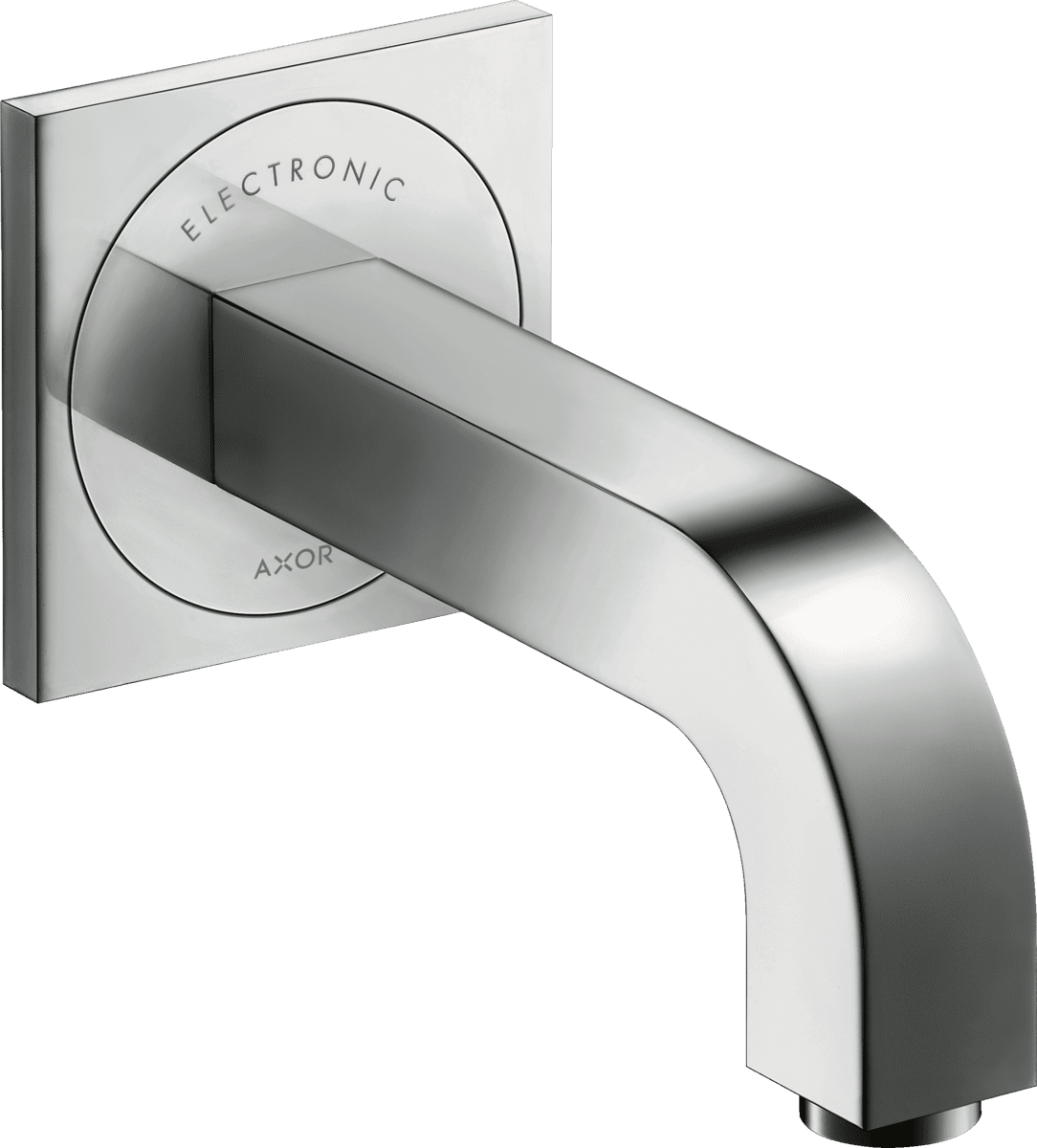 Bild von HANSGROHE AXOR Citterio Elektronik-Waschtischmischer Unterputz für Wandmontage mit Auslauf 161 mm #39117000 - Chrom