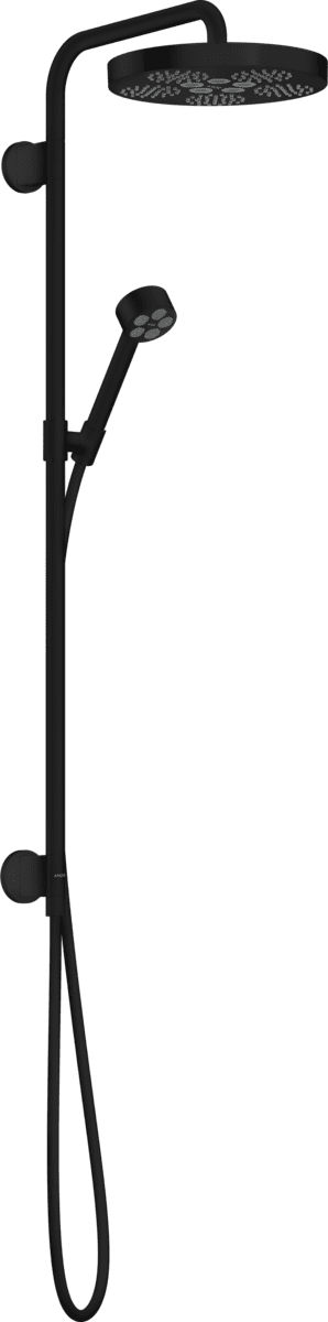 Bild von HANSGROHE AXOR One Showerpipe 280 1jet Unterputz #48790670 - Mattschwarz