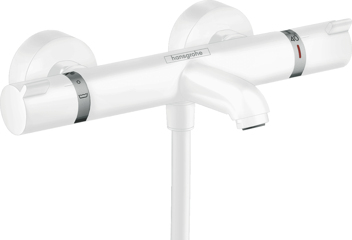 Bild von HANSGROHE Ecostat Comfort Wannenthermostat Aufputz #13114700 - Mattweiß