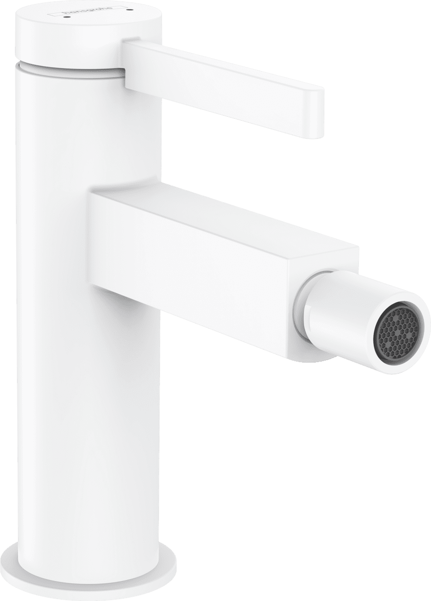Bild von HANSGROHE Finoris Einhebel-Bidetmischer mit Push-Open Ablaufgarnitur #76200700 - Mattweiß