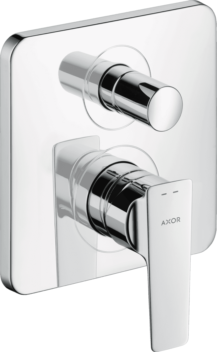 Bild von HANSGROHE AXOR Citterio E Einhebel-Wannenmischer Unterputz mit integrierter Sicherungskombination nach EN1717 #36457000 - Chrom