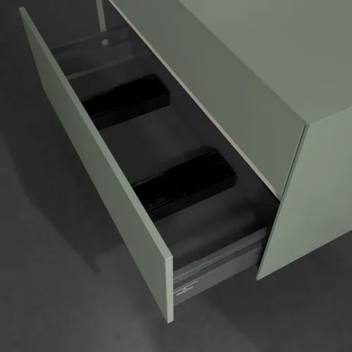 Bild von VILLEROY BOCH Collaro Waschbeckenunterschrank, 2 Auszüge, 1000 x 548 x 500 mm, Soft Green / Soft Green #C11000AF