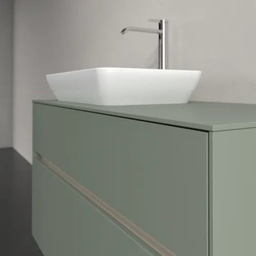 Bild von VILLEROY BOCH Collaro Waschbeckenunterschrank, 2 Auszüge, 1000 x 548 x 500 mm, Soft Green / Soft Green #C11000AF
