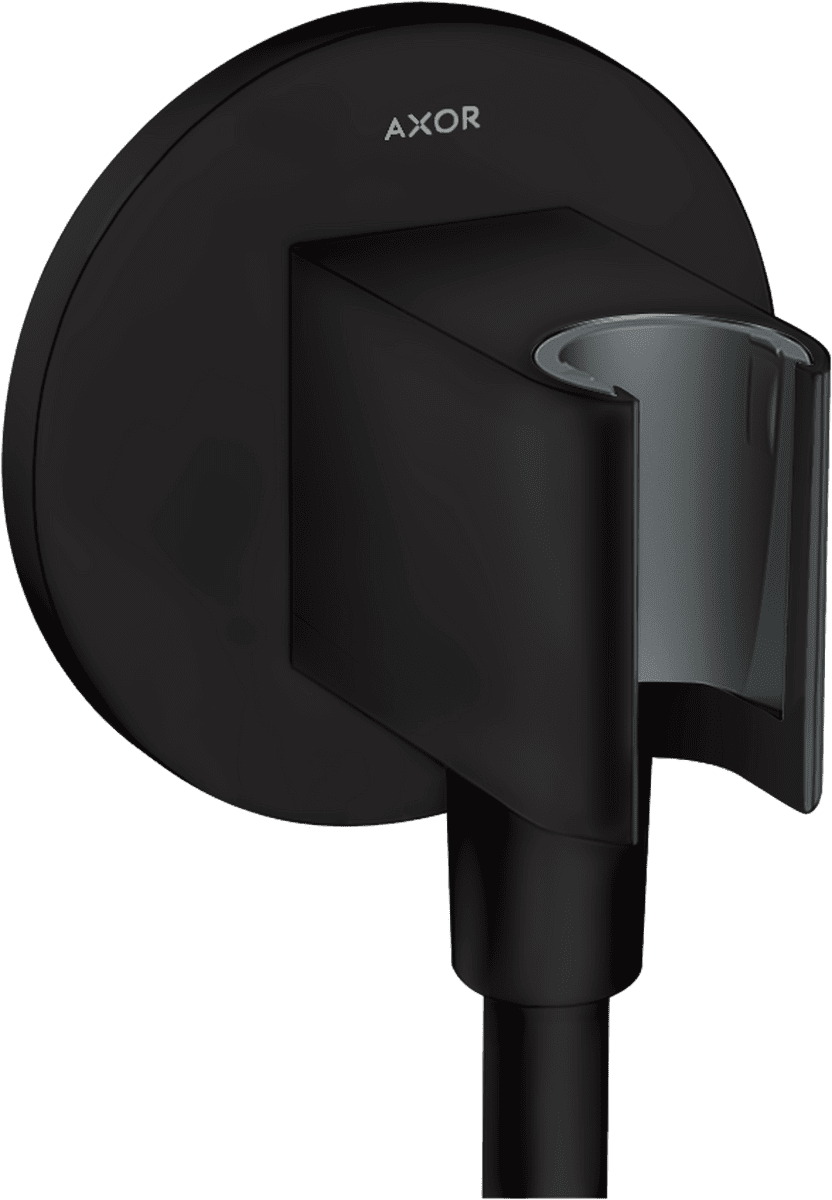 Bild von HANSGROHE AXOR ShowerSolutions Portereinheit rund #36733670 - Mattschwarz