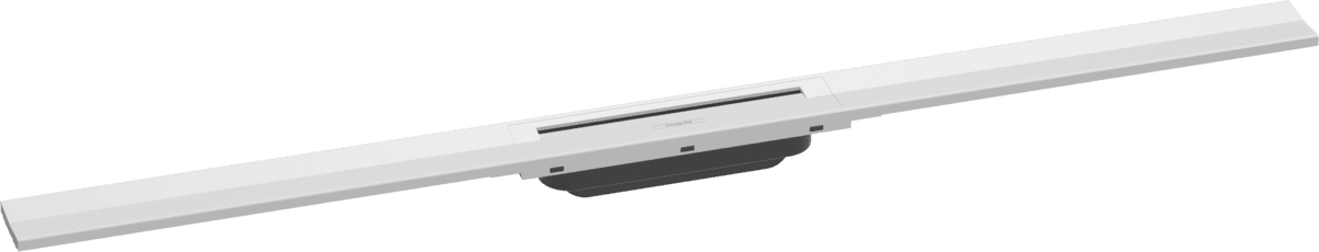 Bild von HANSGROHE RainDrain Flex Fertigset Duschrinne 1000 kürzbar #56046700 - Mattweiß