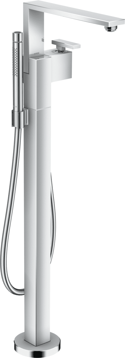 Bild von HANSGROHE AXOR Edge Einhebel-Wannenmischer bodenstehend #46440000 - Chrom
