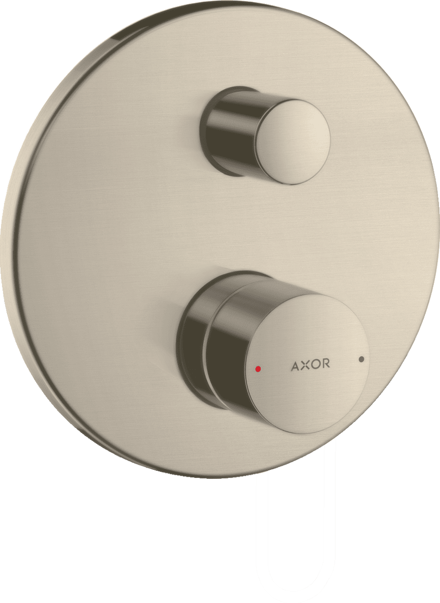 Bild von HANSGROHE AXOR Uno Einhebel-Wannenmischer Unterputz mit Zerogriff #45405820 - Brushed Nickel