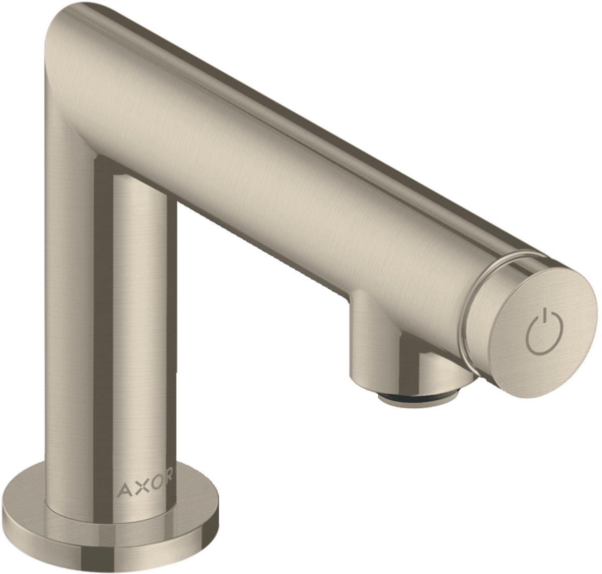 Bild von HANSGROHE AXOR Uno Standventil Select 80 ohne Ablaufgarnitur #45130820 - Brushed Nickel