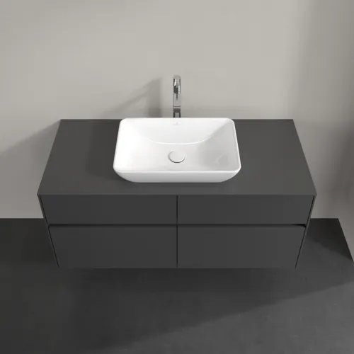 Obrázek VILLEROY BOCH Collaro toaletní skříňka, 4 výsuvy, 1200 x 548 x 500 mm, Grafit / Grafit #C11200VR