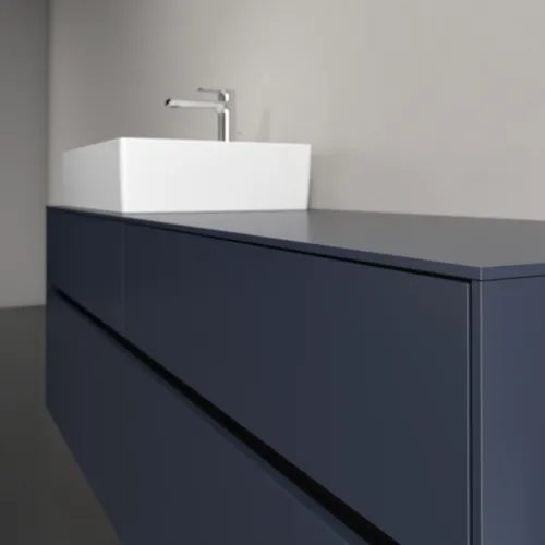 Bild von VILLEROY BOCH Collaro Waschbeckenunterschrank, 4 Auszüge, 1600 x 548 x 500 mm, Marine Blue / Marine Blue #C13500VQ