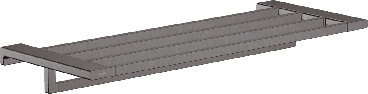 Picture of HANSGROHE AddStoris Towel rack with towel rail #41751340 - Brushed Black Chrome