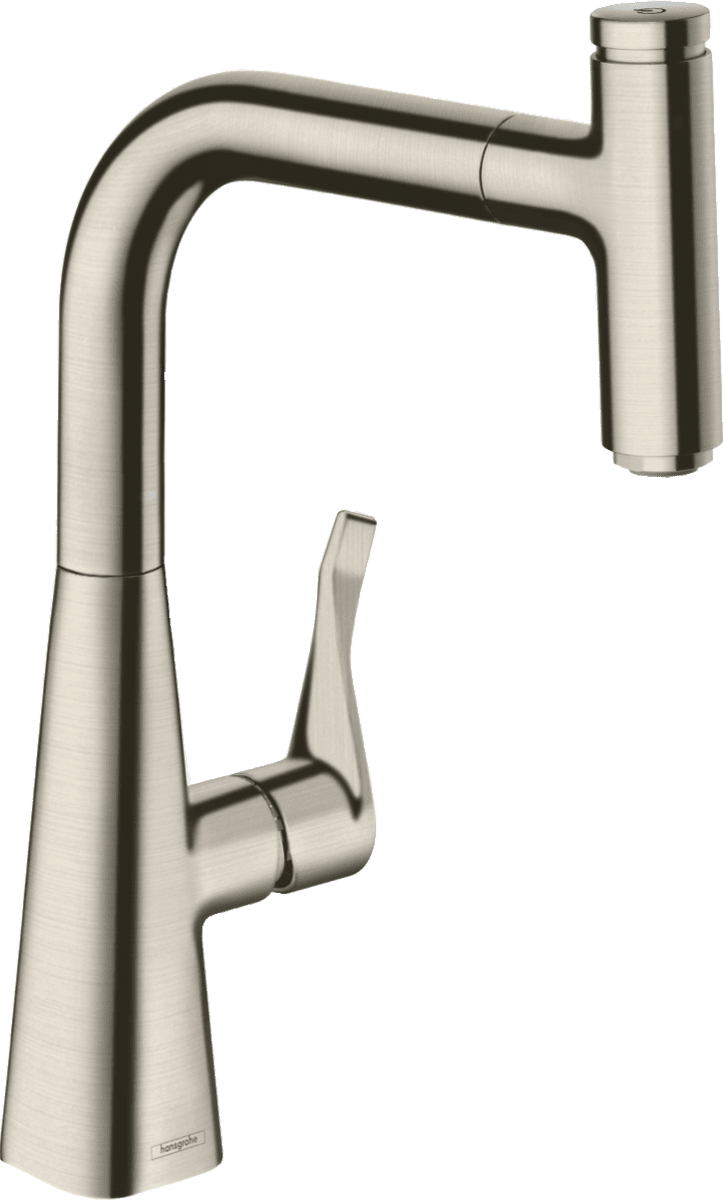 Picture of HANSGROHE Metris Select M71 Single lever kitchen mixer 240, pull-out spout, 1jet, sBox #73802800