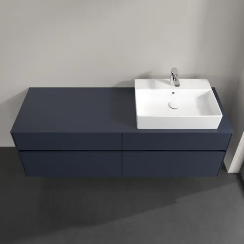 Bild von VILLEROY BOCH Collaro Waschbeckenunterschrank, 4 Auszüge, 1600 x 548 x 500 mm, Marine Blue / Marine Blue #C13600VQ