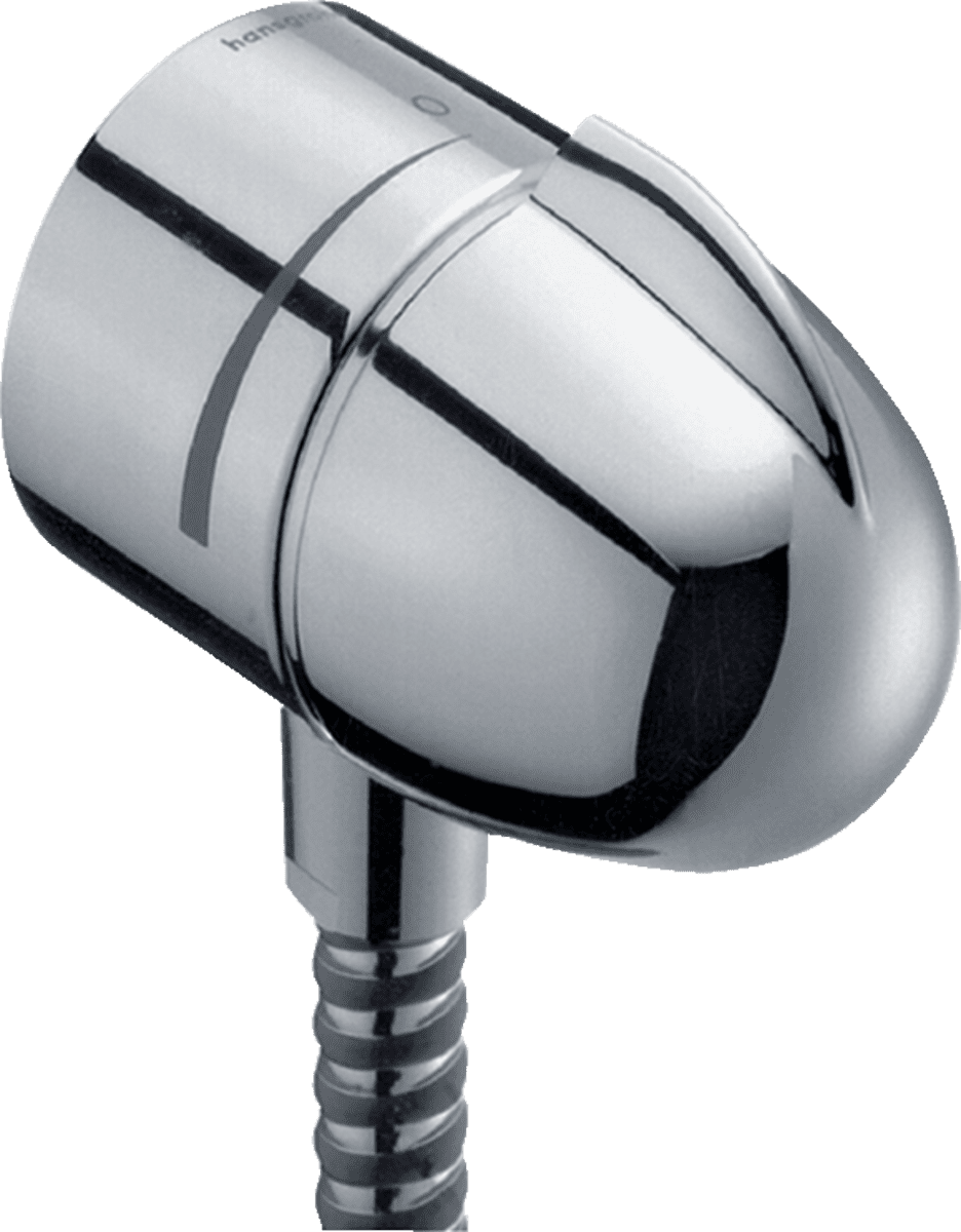 Picture of HANSGROHE FixFit Wall outlet E stop with non-return valve and shut-off valve #27452000