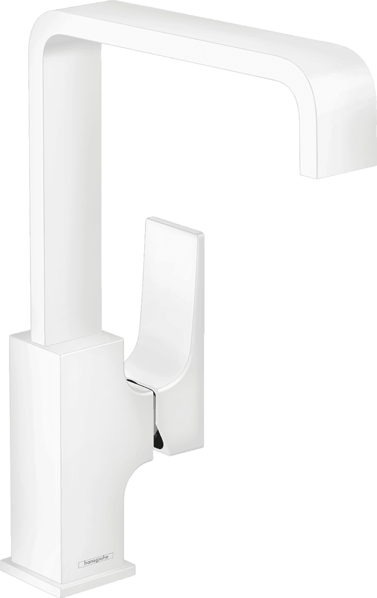 Obrázek HANSGROHE Metropol Umyvadlová baterie 230 s páčkovou rukojetí a odtokovou soupravou Push-Open #32511700 - matná bílá