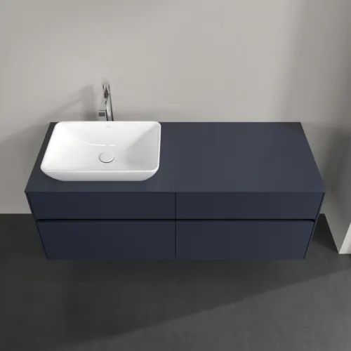 Bild von VILLEROY BOCH Collaro Waschbeckenunterschrank, 4 Auszüge, 1400 x 548 x 500 mm, Marine Blue / Marine Blue #C11700VQ