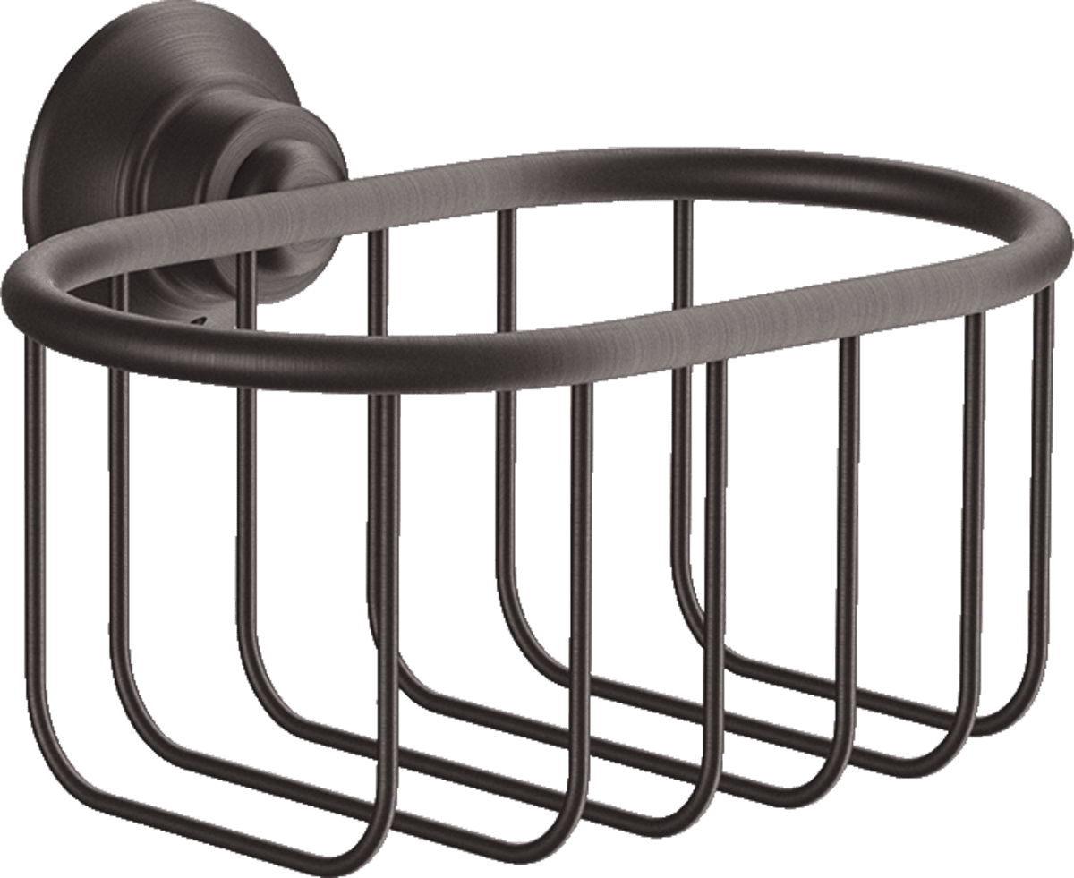 Picture of HANSGROHE AXOR Montreux Corner basket 160/101 #42065340 - Brushed Black Chrome