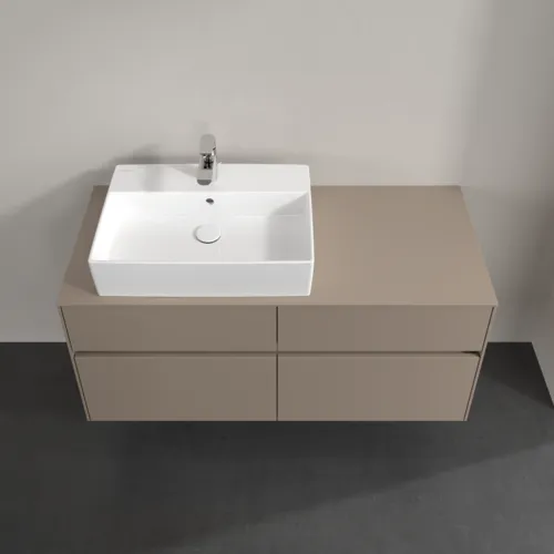 Bild von VILLEROY BOCH Collaro Waschbeckenunterschrank, 4 Auszüge, 1200 x 548 x 500 mm, Taupe / Taupe #C12900VM