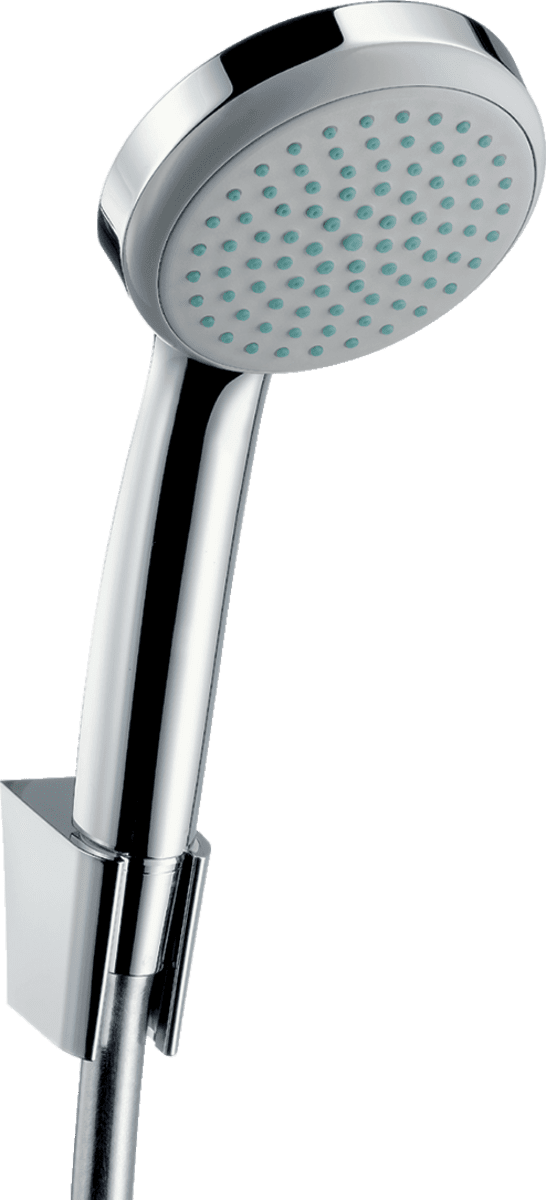 Bild von HANSGROHE Croma 100 Brausehalterset Mono mit Brauseschlauch 160 cm Chrom 27575000