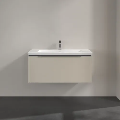 Bild von VILLEROY BOCH Subway 3.0 Waschbeckenunterschrank, 1 Auszug, 973 x 429 x 478 mm, Cashmere Grey #C56900VN