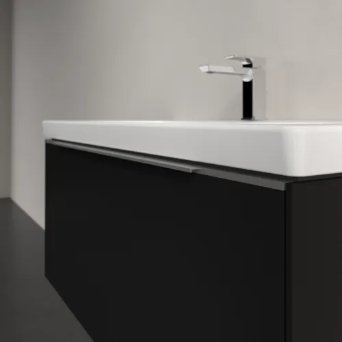 Bild von VILLEROY BOCH Subway 3.0 Waschbeckenunterschrank, 1 Auszug, 973 x 429 x 478 mm, Volcano Black #C56900VL