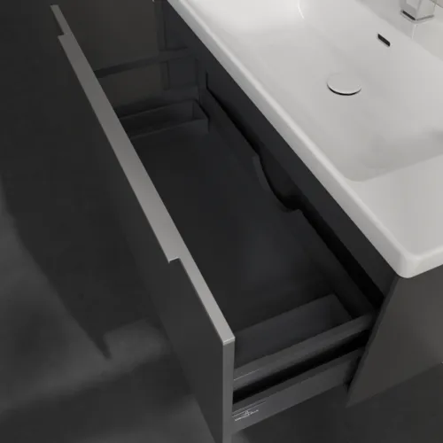 Bild von VILLEROY BOCH Subway 3.0 Waschbeckenunterschrank, 1 Auszug, 973 x 429 x 478 mm, Graphite #C56900VR