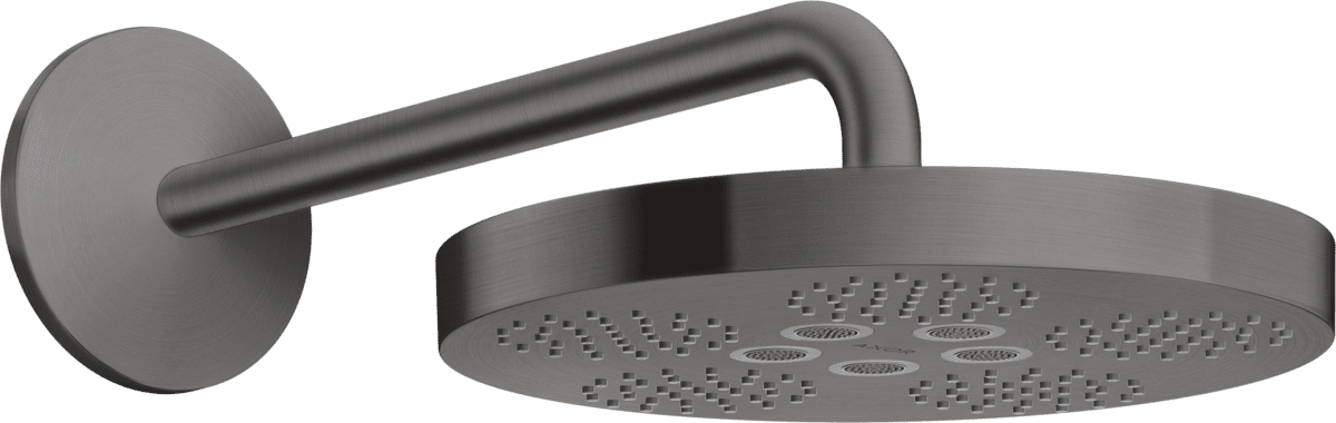 Bild von HANSGROHE AXOR One Kopfbrause 280 1jet mit Brausearm #48491340 - Brushed Black Chrome