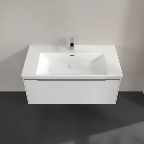 Bild von VILLEROY BOCH Subway 3.0 Waschbeckenunterschrank, 1 Auszug, 973 x 429 x 478 mm, Pure White #C56900VF