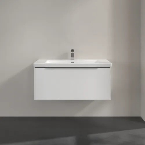 Bild von VILLEROY BOCH Subway 3.0 Waschbeckenunterschrank, 1 Auszug, 973 x 429 x 478 mm, Pure White #C56900VF