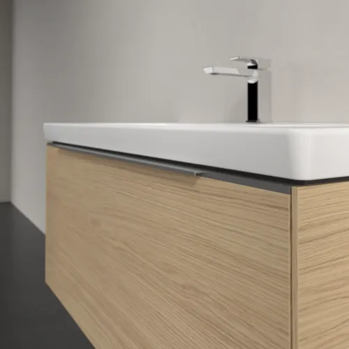 Bild von VILLEROY BOCH Subway 3.0 Waschbeckenunterschrank, 1 Auszug, 973 x 429 x 478 mm, Nordic Oak #C56900VJ