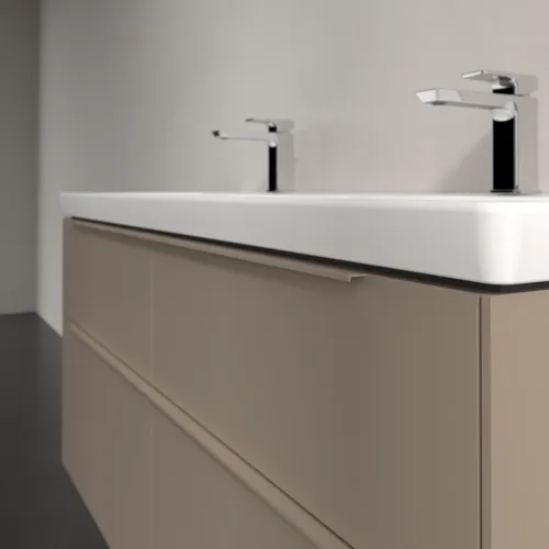 Bild von VILLEROY BOCH Subway 3.0 Waschbeckenunterschrank, 4 Auszüge, 1272 x 576 x 478 mm, Taupe #C56802VM