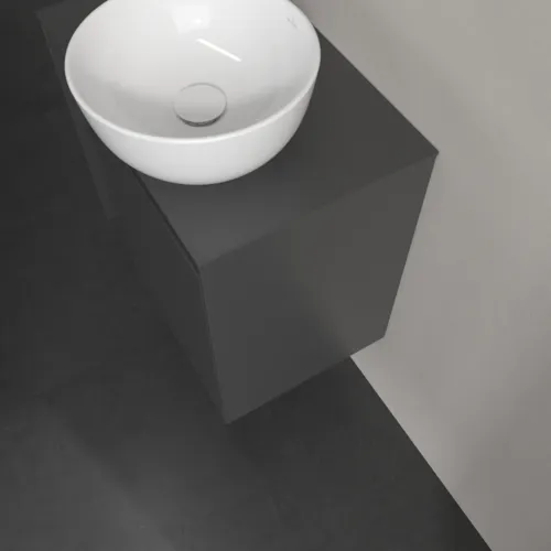 Bild von VILLEROY BOCH Collaro Waschbeckenunterschrank, 1 Tür, 600 x 548 x 380 mm, Graphite / Graphite #C15100VR