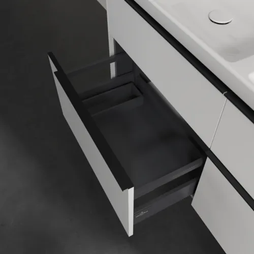 Bild von VILLEROY BOCH Subway 3.0 Waschbeckenunterschrank, 4 Auszüge, 1272 x 576 x 478 mm, Pure White #C56801VF