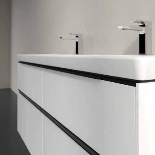 Bild von VILLEROY BOCH Subway 3.0 Waschbeckenunterschrank, 4 Auszüge, 1272 x 576 x 478 mm, Pure White #C56801VF