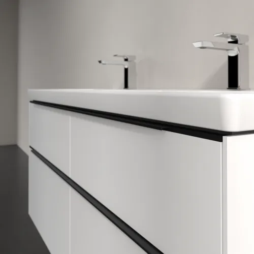 Bild von VILLEROY BOCH Subway 3.0 Waschbeckenunterschrank, 4 Auszüge, 1272 x 576 x 478 mm, Brilliant White #C56801VE