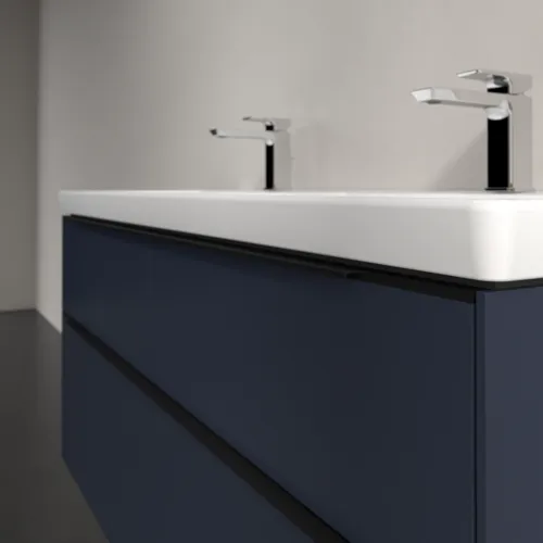 Bild von VILLEROY BOCH Subway 3.0 Waschbeckenunterschrank, 4 Auszüge, 1272 x 576 x 478 mm, Marine Blue #C56801VQ