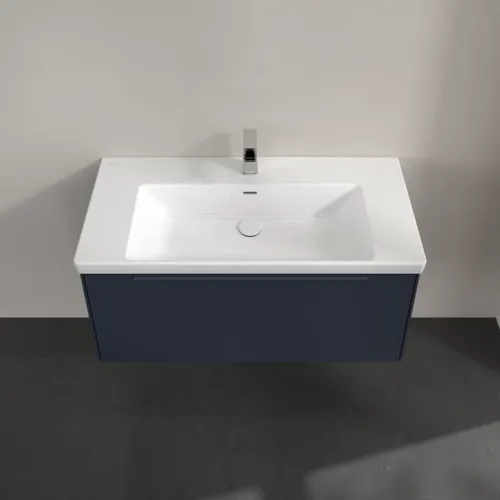 Bild von VILLEROY BOCH Subway 3.0 Waschbeckenunterschrank, 1 Auszug, 973 x 429 x 478 mm, Marine Blue #C56902VQ