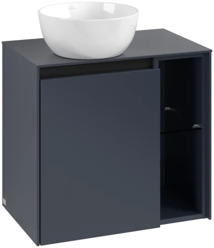 Bild von VILLEROY BOCH Collaro Waschbeckenunterschrank, 1 Tür, 600 x 548 x 380 mm, Marine Blue / Marine Blue #C15200VQ