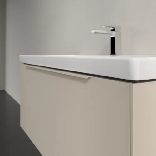 Bild von VILLEROY BOCH Subway 3.0 Waschbeckenunterschrank, 1 Auszug, 973 x 429 x 478 mm, Cashmere Grey #C56902VN