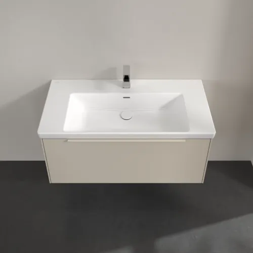 Bild von VILLEROY BOCH Subway 3.0 Waschbeckenunterschrank, 1 Auszug, 973 x 429 x 478 mm, Cashmere Grey #C56902VN