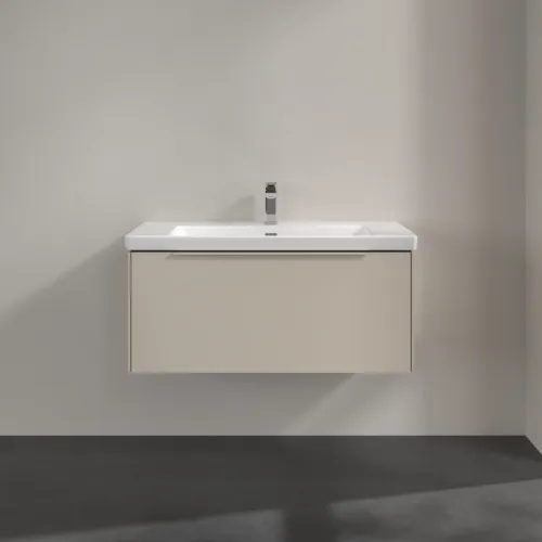 Bild von VILLEROY BOCH Subway 3.0 Waschbeckenunterschrank, 1 Auszug, 973 x 429 x 478 mm, Cashmere Grey #C56902VN
