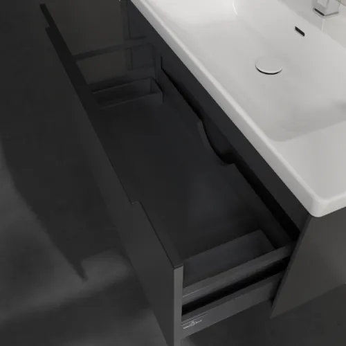 Bild von VILLEROY BOCH Subway 3.0 Waschbeckenunterschrank, 1 Auszug, 973 x 429 x 478 mm, Graphite #C56901VR