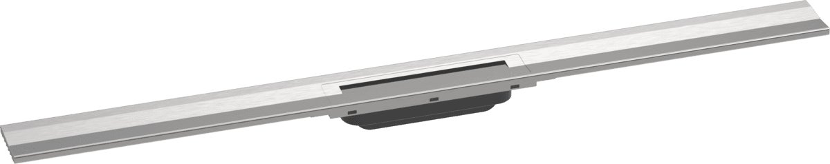 Bild von HANSGROHE RainDrain Flex Fertigset Duschrinne 1000 kürzbar zur Wandmontage Edelstahl gebürstet 56053800