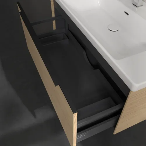 Bild von VILLEROY BOCH Subway 3.0 Waschbeckenunterschrank, 1 Auszug, 973 x 429 x 478 mm, Nordic Oak #C56901VJ