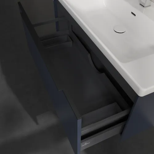 Bild von VILLEROY BOCH Subway 3.0 Waschbeckenunterschrank, 1 Auszug, 973 x 429 x 478 mm, Marine Blue #C56901VQ