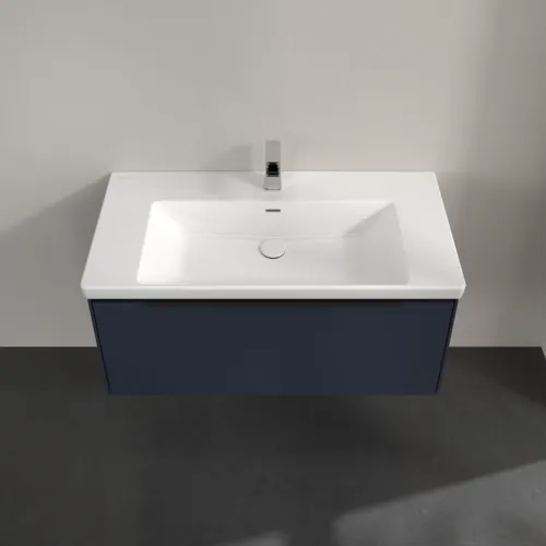 Bild von VILLEROY BOCH Subway 3.0 Waschbeckenunterschrank, 1 Auszug, 973 x 429 x 478 mm, Marine Blue #C56901VQ