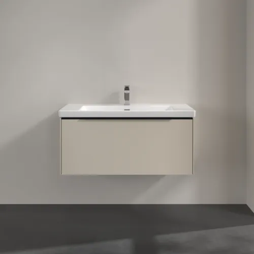 Bild von VILLEROY BOCH Subway 3.0 Waschbeckenunterschrank, 1 Auszug, 973 x 429 x 478 mm, Cashmere Grey #C56901VN