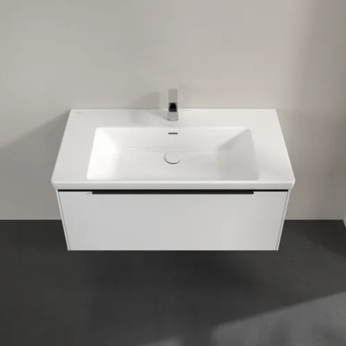 Bild von VILLEROY BOCH Subway 3.0 Waschbeckenunterschrank, 1 Auszug, 973 x 429 x 478 mm, Pure White #C56901VF